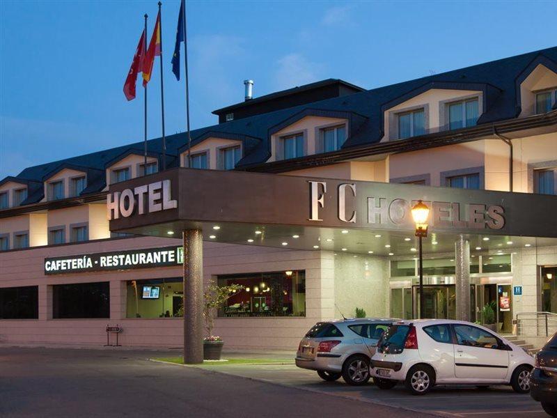 Hotel FC Villalba Collado Villalba Buitenkant foto