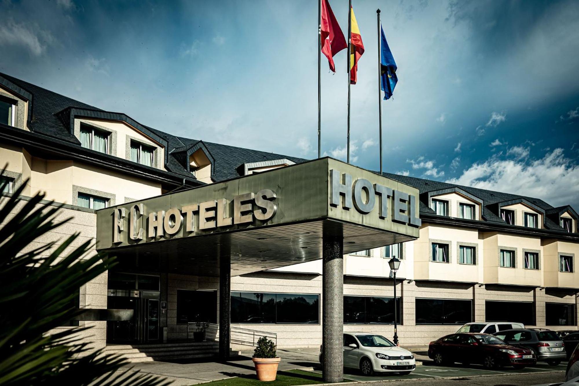 Hotel FC Villalba Collado Villalba Buitenkant foto