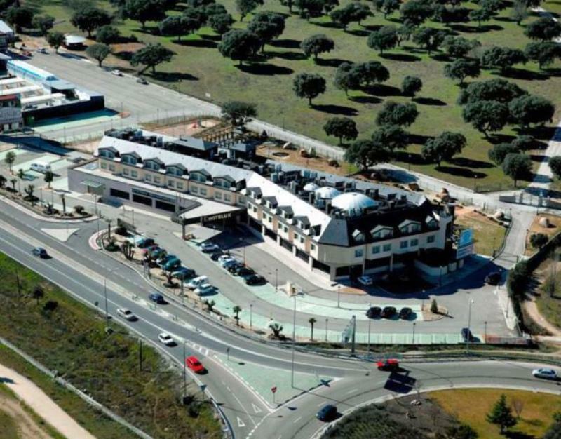 Hotel FC Villalba Collado Villalba Buitenkant foto